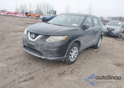 2016 Nissan Rogue S z USA, uszkodzony, nr VIN KNMAT2MV9GP635295